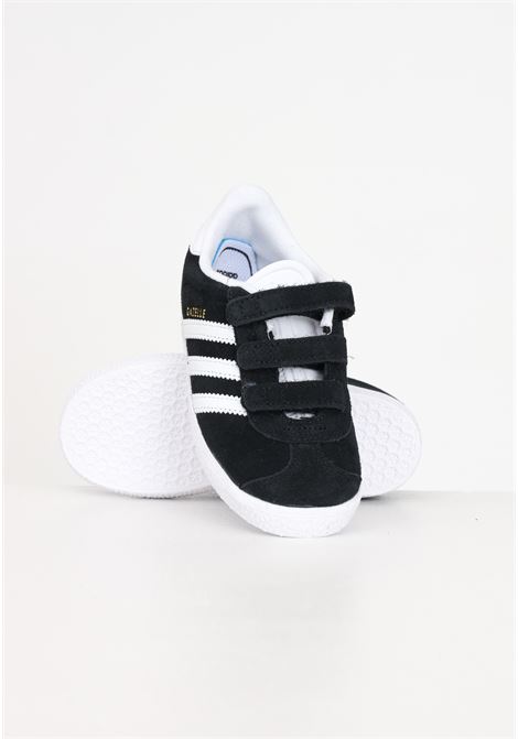 Sneakers neonato gazelle cf i bianche e nere ADIDAS ORIGINALS | CQ3139.